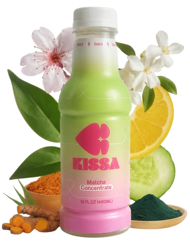 Kissa Matcha Concentrate bottle